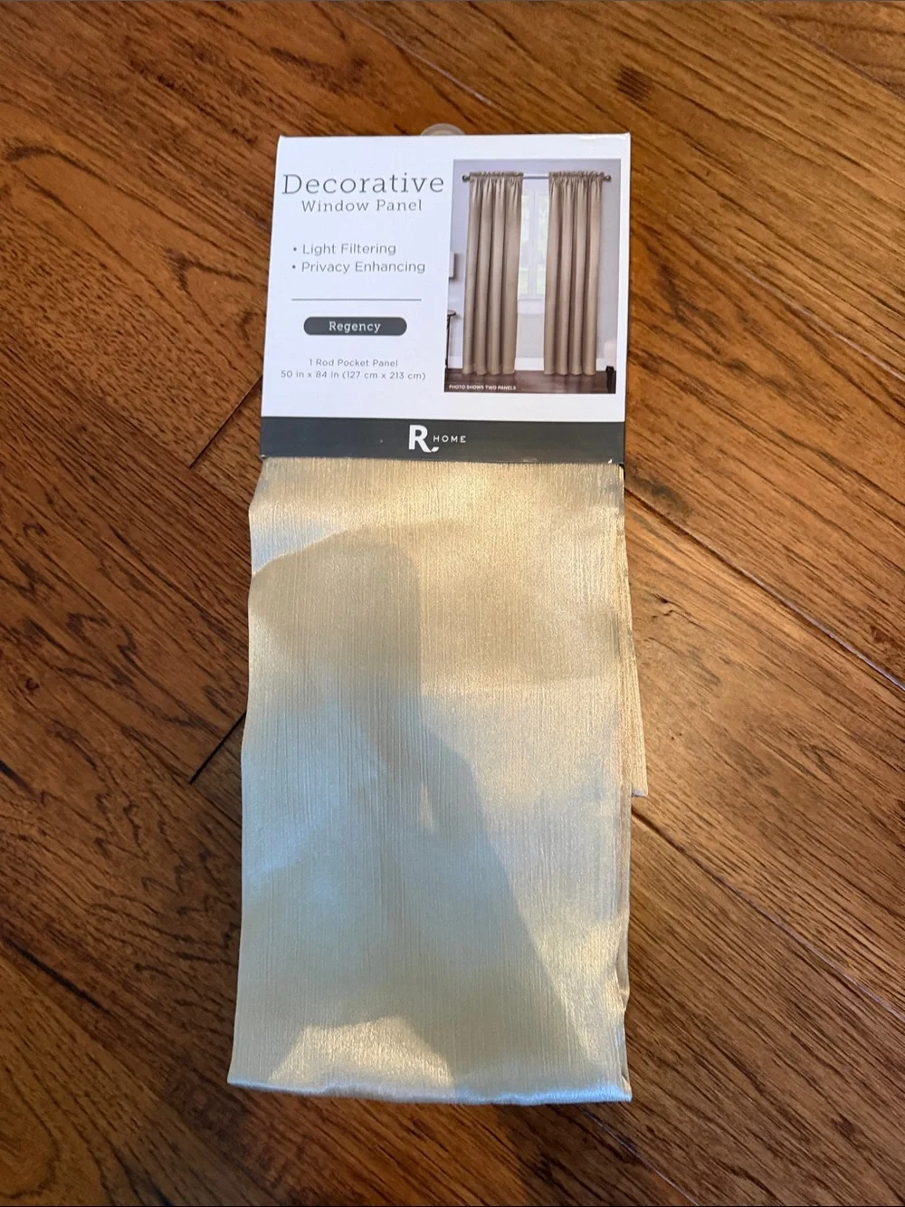 Light-Filtering Window Panel - Champagne